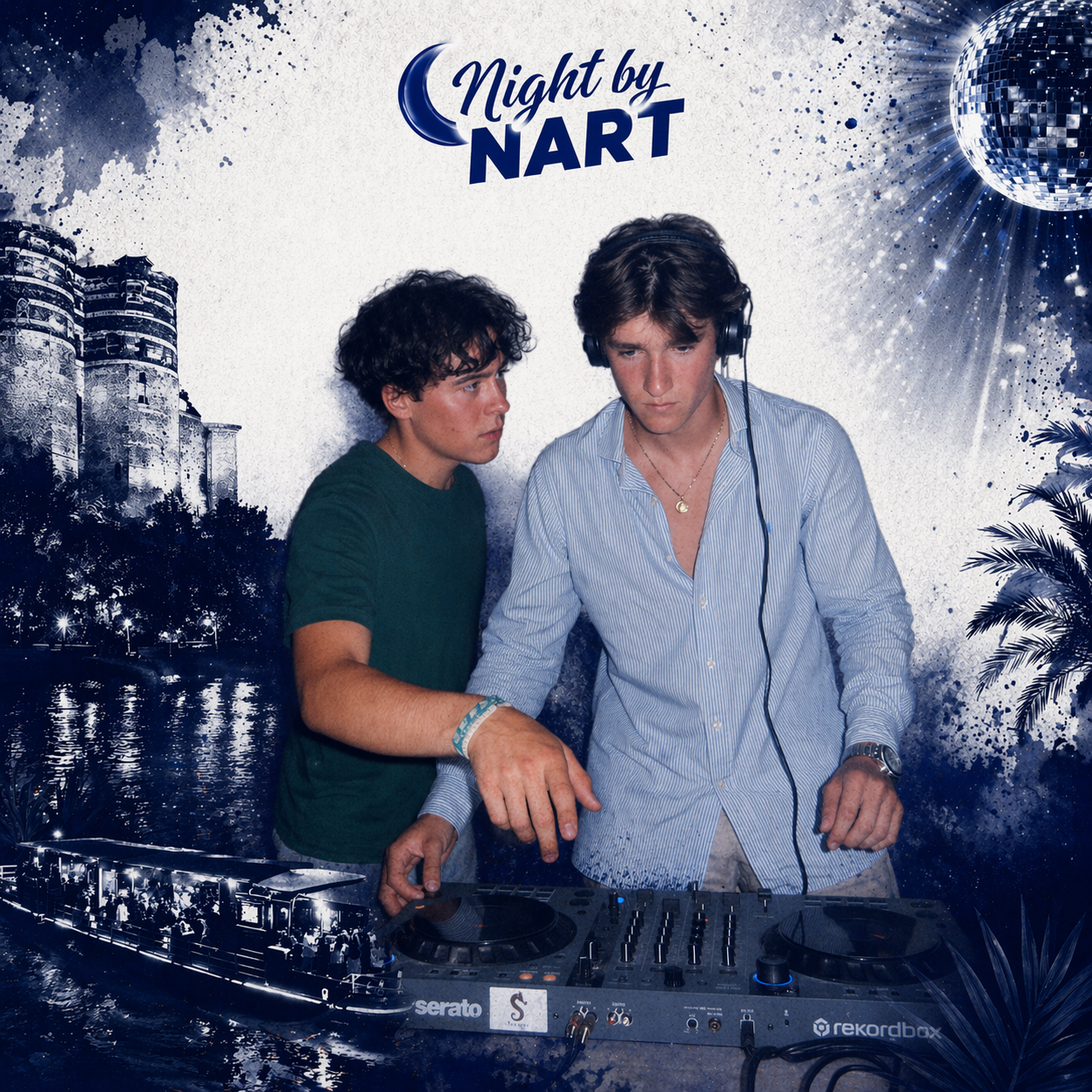DJs de Night by Nart aux platines à Angers